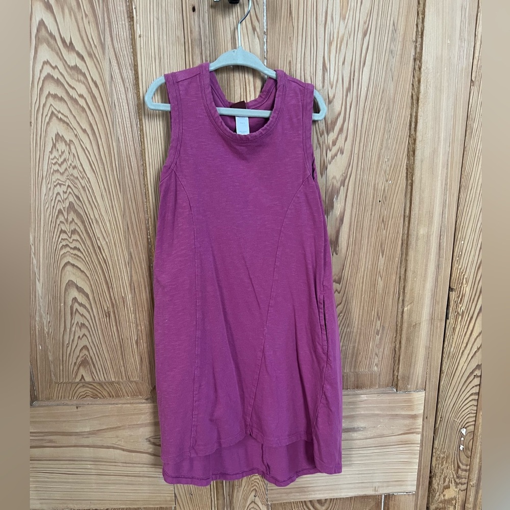 Tea Sleeveless Purple Dress